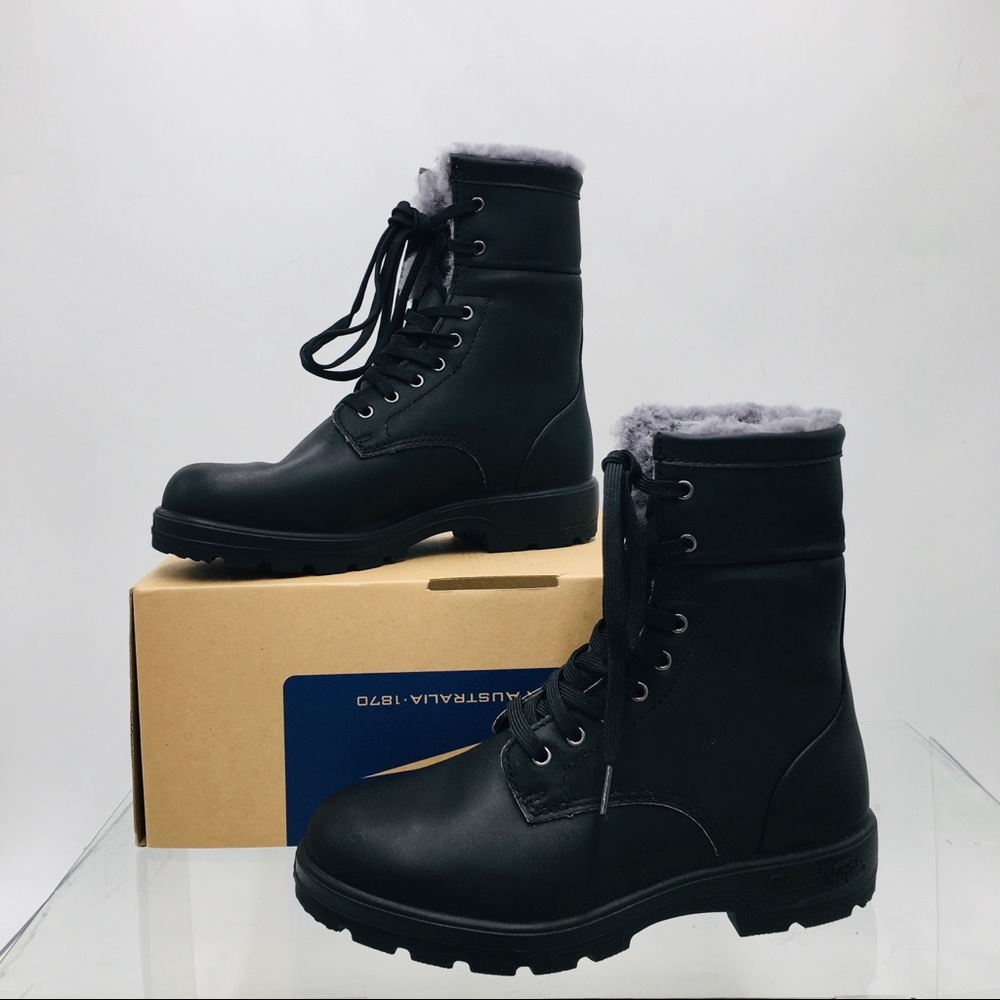 Blundstone BL1465 Black Lace-Up Women’s Boots - Picture 4 of 12